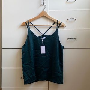YesStyle Emerald Double Strap Tank